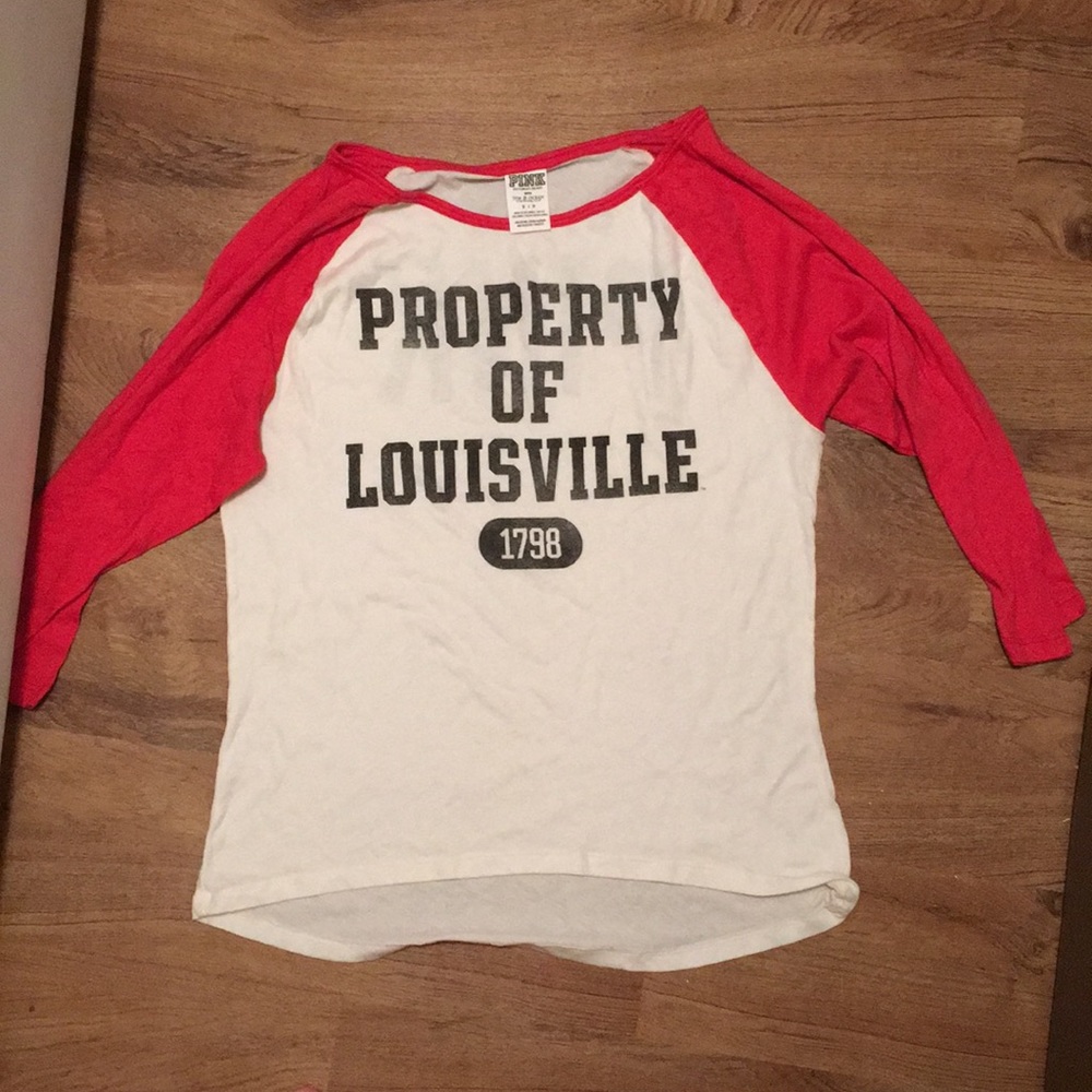 PINK Victoria’s Secret 3/4 length Sleeve U of L